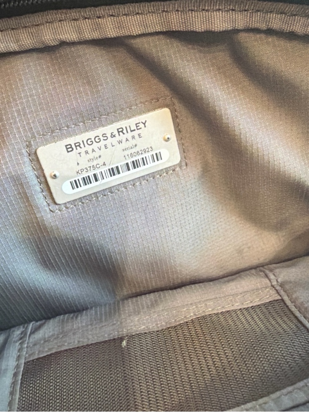 Briggs & Riley Backpack in black